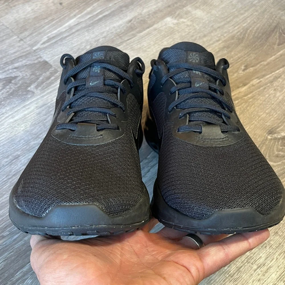 Nike Revolution 6 Next Nature Mens Black Running Shoes DD8475-001 Size 10 Wide